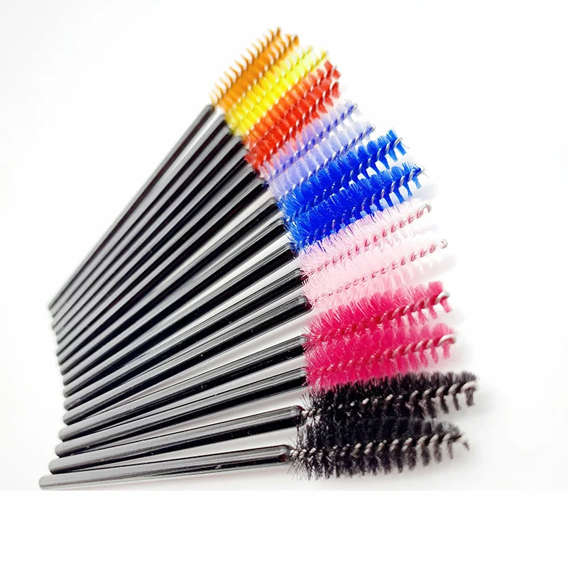 50 шт./упак. одноразовая кисть для ресниц гибкая наращивания женщин нанесения туши