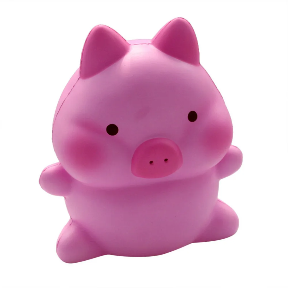 Мягкие игрушки для детей, очаровательный компресс Kawaii Jumbo Pig, медленно поднимающийся крем с ароматом, облегчение стресса, милые игрушки для детей и взрослых