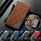 Кожаный флип-чехол для iPhone 11 Pro 12 13 Pro Max X XR XS SE 2020 8 7 6S 6 Plus