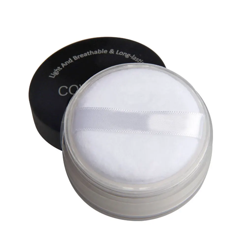Гладкая свободная пудра для макияжа прозрачная отделочная водостойкая
