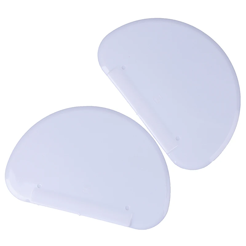 Белый тесто инструменты для резки торта Скребок гибкий безопасный Пластик Кухня