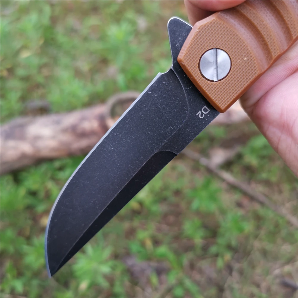 D2 лезвие G10 рукоятка EDC Складной нож тактические ножи карамбит для выживания в