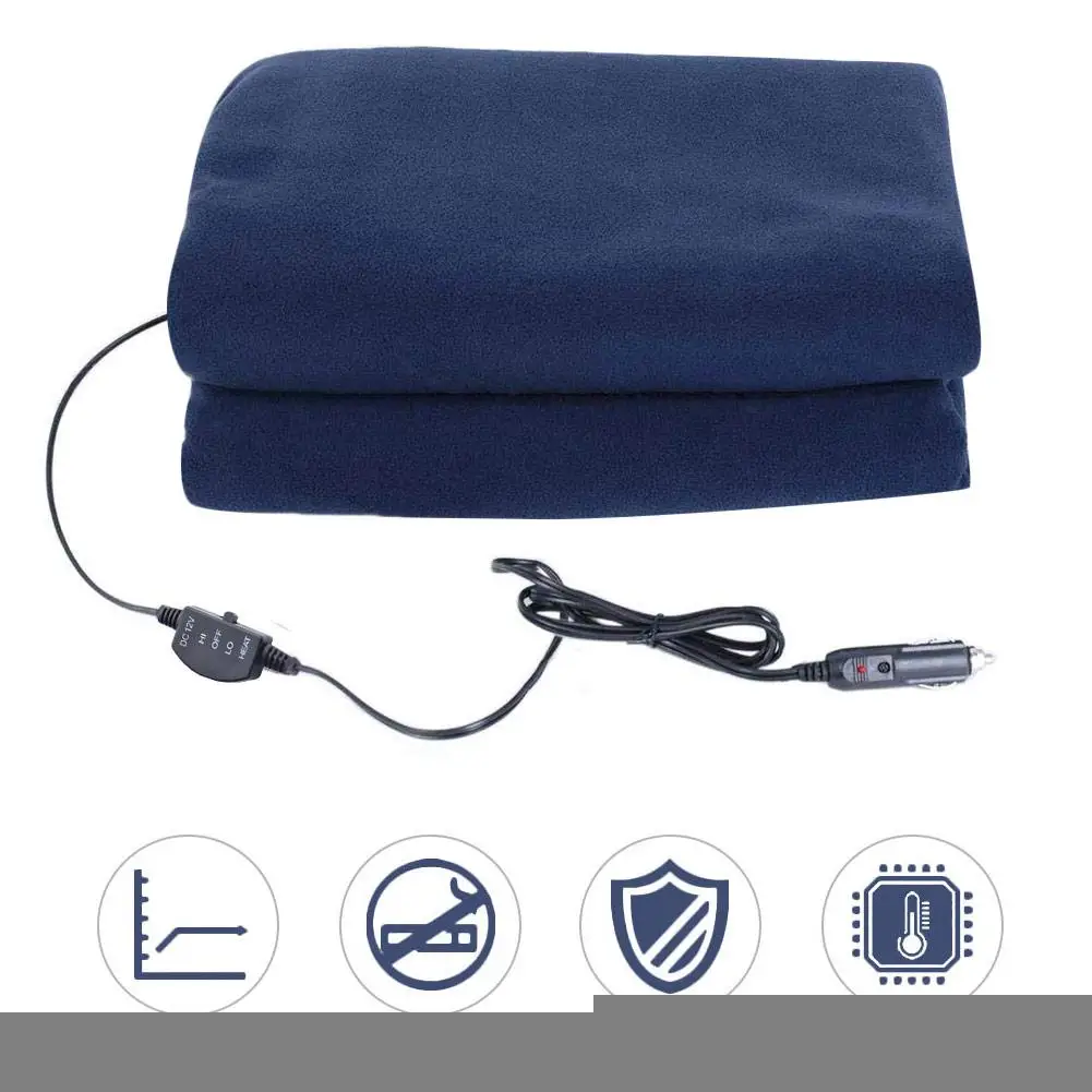 

Одеяло с подогревом автомобиля 150*100 см, электрические подогреватели 12 В, подушка с электрическим подогревом, энергосберегающее теплое одея...
