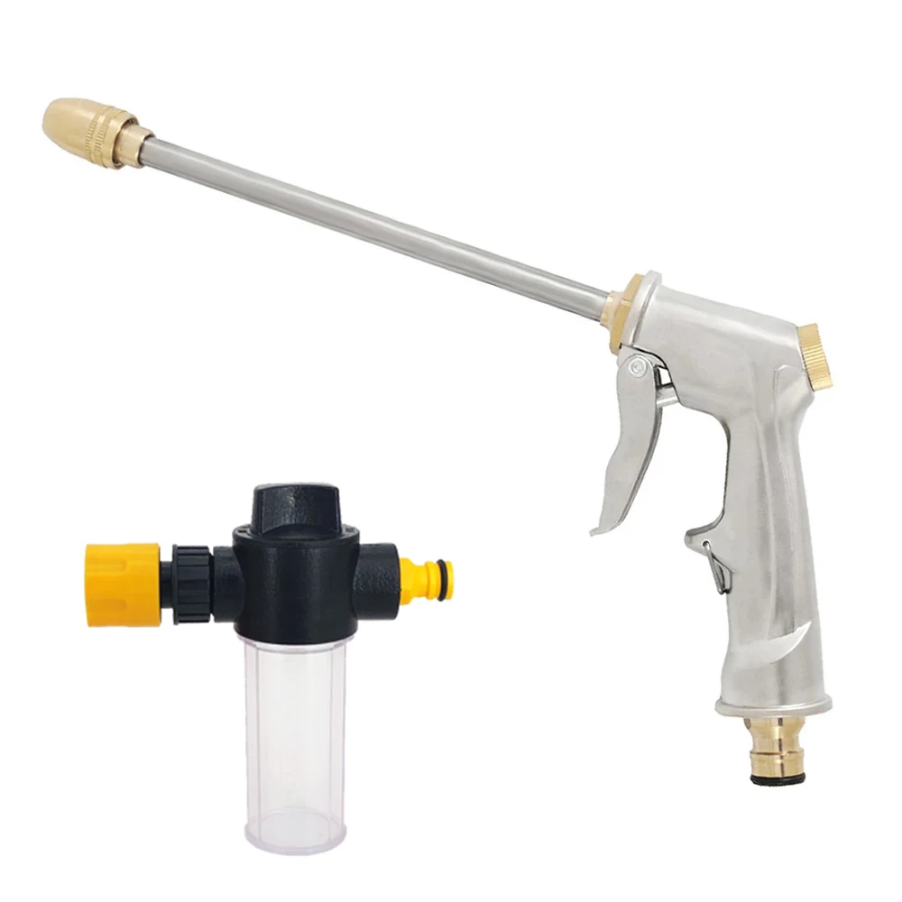 

High Pressure Water Spray Gun Car Washer High Quality Garden Hose Nozzle Sprinker Foam Water Gun Garden Irrigation Clean Machine