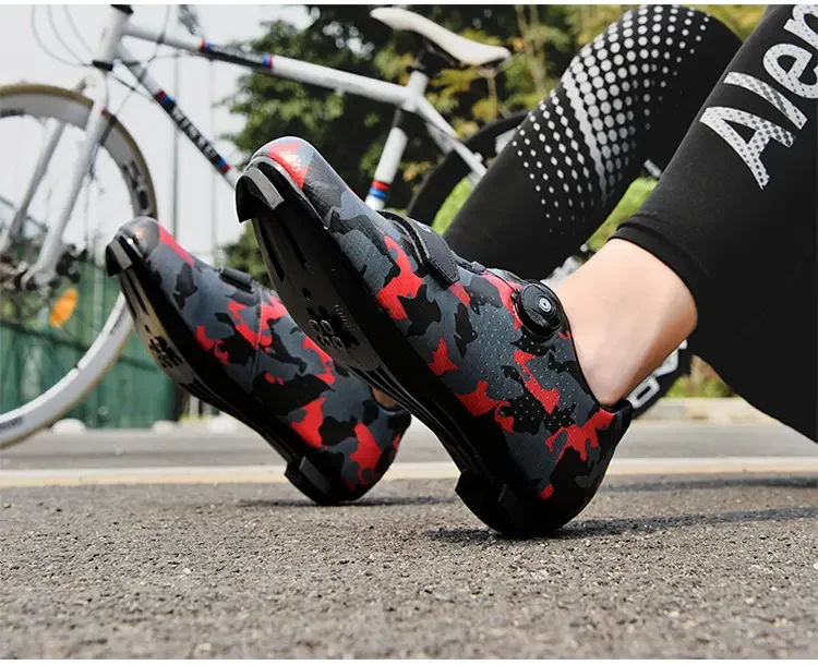 

Mens Cycling Shoes Mtb Downhill Enduro Mountain Bike Shoes Compatible with All 2 Bolts Peadls