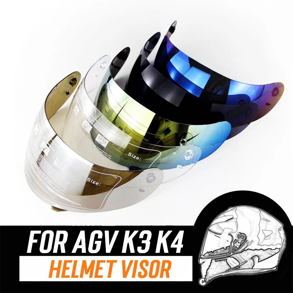 

Защитный козырек для объектива мотоциклетного шлема для AGV K3 K4
