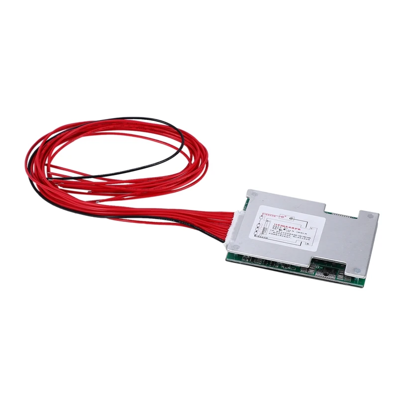 Hot 3C-13S 48V 30A Li-Ion Lipolymer Battery Protection Board BMS PCB with Balance Heatsink for E-Bike EScooter | Электроника