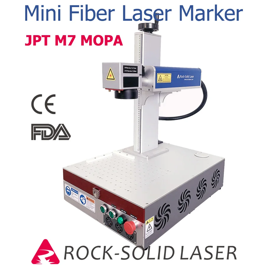 

Волоконный лазерный маркер MOPA JPT M7, 20 Вт, 30 Вт, 50 Вт, 60 Вт, Настольная маркировочная машина, портативная гравировка