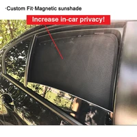 stylish car curtain for lexus lx570 2016 2022 side window film sunshade mesh anti mosquito sun visor windshield summer protector