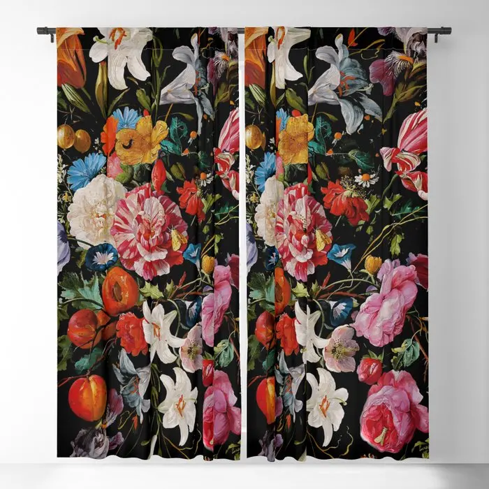 

Светонепроницаемые шторы для ночного сада XXXVI, оконные занавески с 3D принтом для спальни, гостиной, декоративные оконные принадлежности