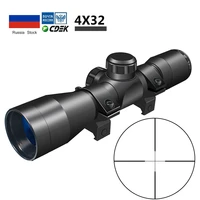 4x32 optics rifle sight hunting weapon riflescope airsoft gun rifle scope sight for ak 47 shooting scope