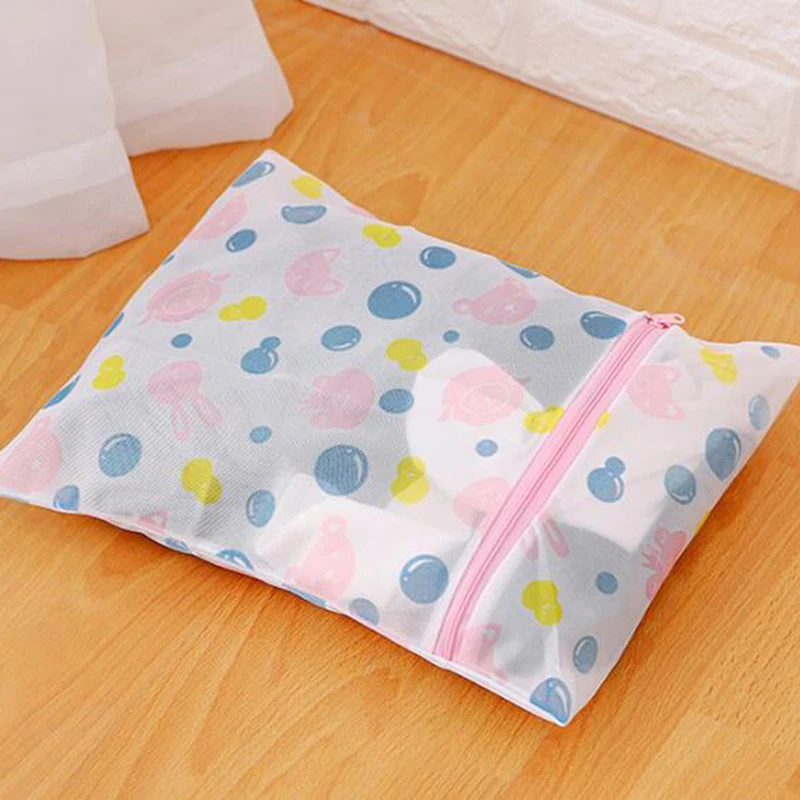 

Mesh Laundry Bag Polyester Laundry Wash Bags Coarse Net Laundry Basket Laundry Bags for Washing Machines Mesh Bra Bag