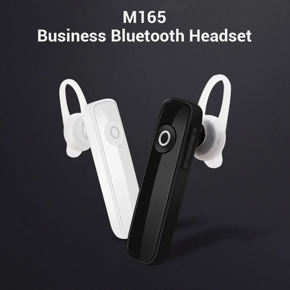 M165 стерео гарнитура наушники Мини Bluetooth V4.0 с микрофоном беспроводной Handfree для