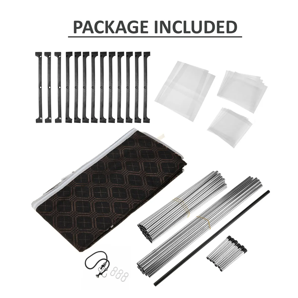 

Portable-Wardrobe-Storage-Organizer-Shelf-Standing-Closet black gold coffee colors Freestanding-Clothes-Closet-Garment-Rack