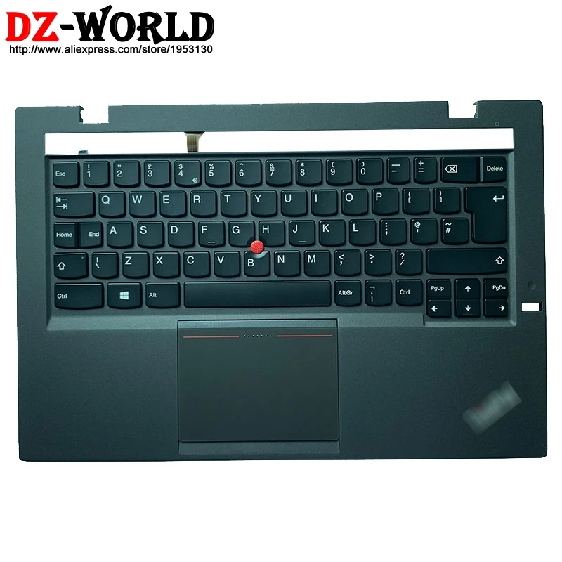 Английская клавиатура с подсветкой и корпусом C подставка для рук сенсорная