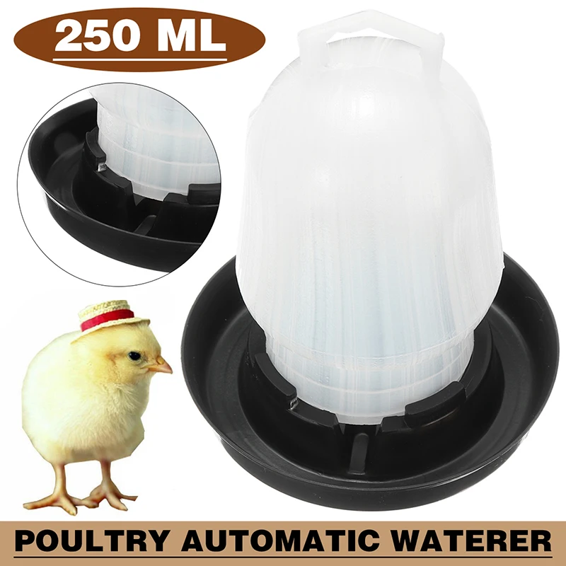 1 шт. пластиковый автоматический поилка для птицы курицы перепела фазаны подача