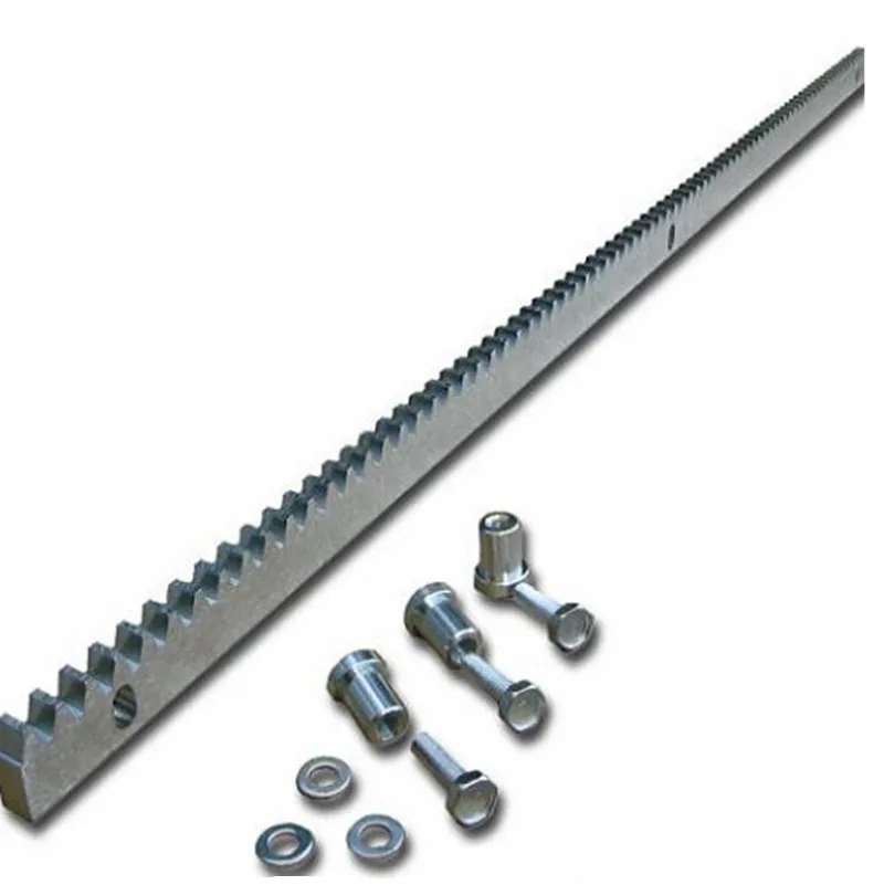 Per 1 Meter Galvanized Steel Gear Rack Rail Track For Sliding Gate Motor Opener