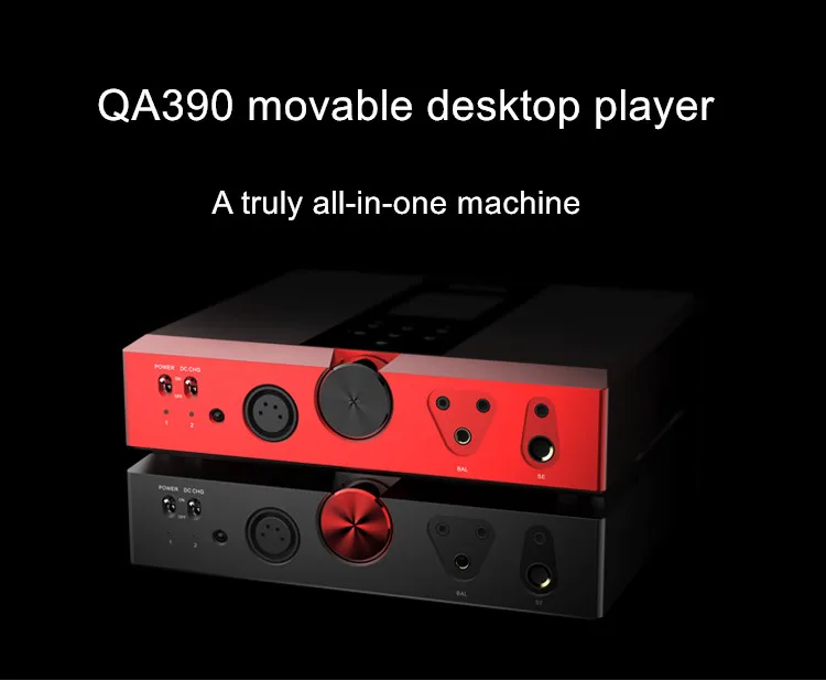 R-066 QLS QA390 музыкальный плеер без потерь двойной AK4497 ЦАП усилитель для наушников Предварительный усилитель с батареей Bluetooth 5,0 32 бит/384 кГц DSD