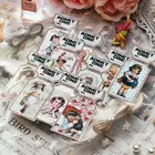 YPP CRAFT Cute Girl, лента для фильмов и билетных карт, штампы для скрапбукинга, Happy Planner, создание карт, jouring Project