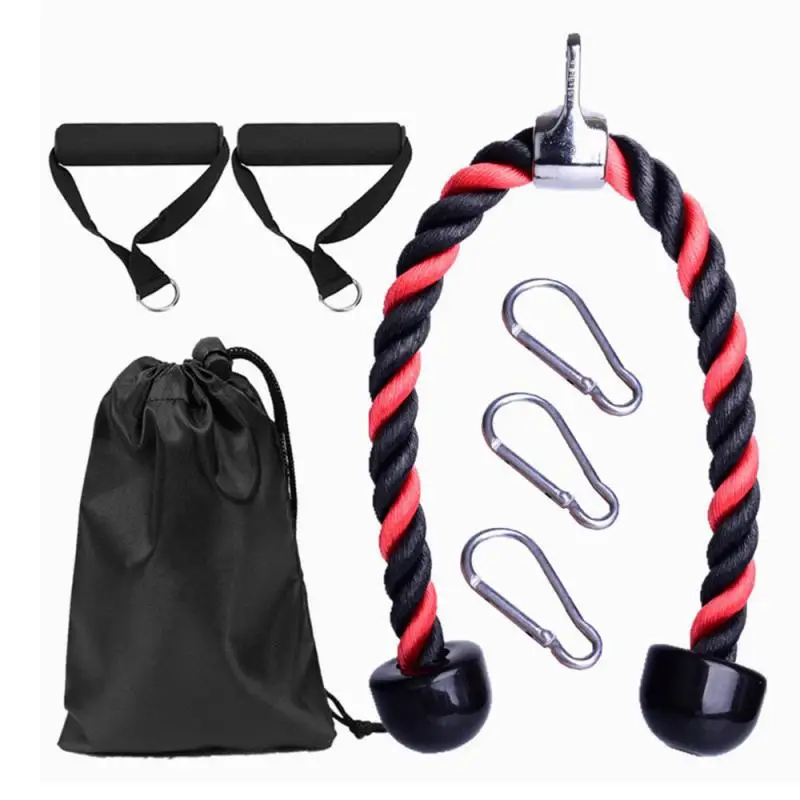 

2021 New 7-piece Colorful Arm Set Biceps Drawstring Down Training Triceps Exerciser Gymnasium Tension Rope Resistance Bands