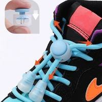 1 pair elastic laces sneakers children laces without tying unisex quick lace round rubber bands lazy shoelaces sport shoestrings