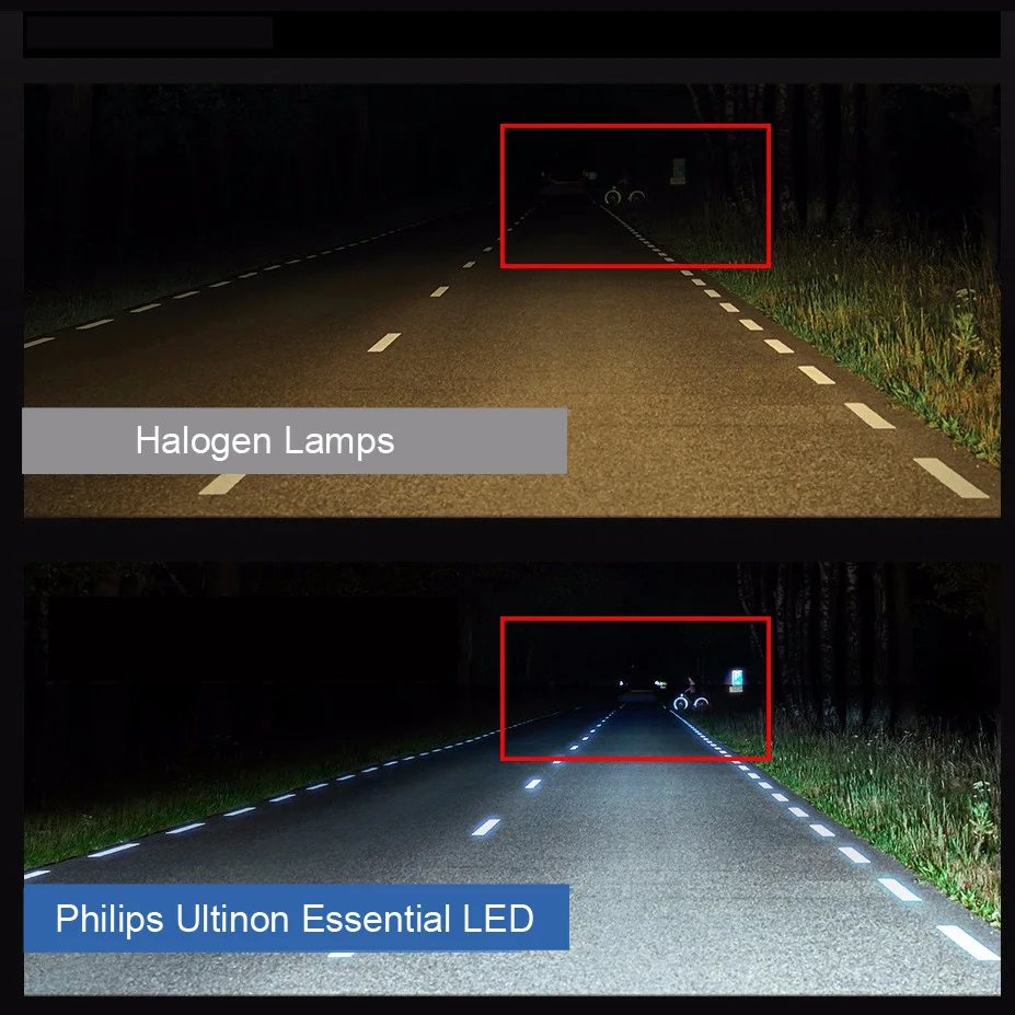 

Philips Ultinon Essential LED H11 11362UEX2 Car Headlight White Color 6000K 12V 1450LM