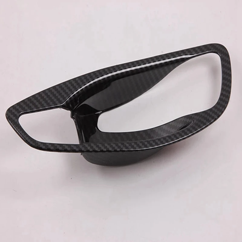 

Car Styling 4Pcs Carbon Fiber Style Interior Door Handle Cover Frame Trim for Hyundai Lafesta 2018-2019