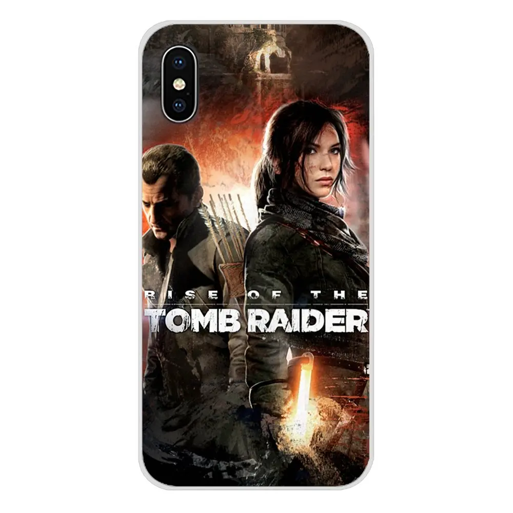 For Huawei G7 G8 P7 P8 P9 P10 P20 P30 Lite Mini Pro P Smart Plus 2017 2018 2019 TPU Transparent Bag Case Rise Of The Tomb Raider | Мобильные