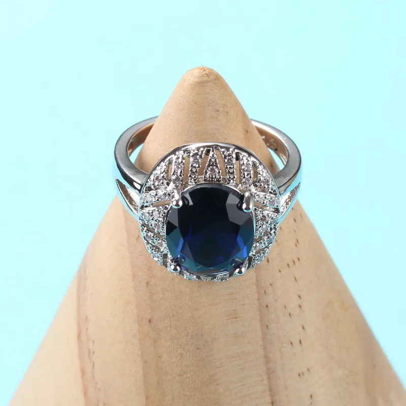 Комплект из колье серёг браслета и кольца серебра 925 пробы | Украшения аксессуары