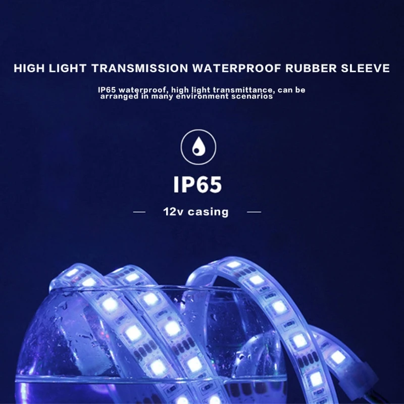 

1M Full Spectrum High CRI + 90 2835 12V 24V 2835 LED Strip 8mm Width 120 Lamp beads For Bathroom Mirror Floor Outdoor