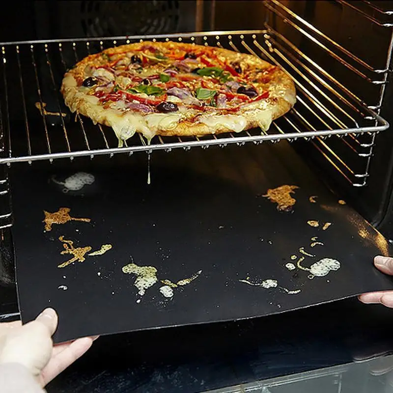 Многоразовые вкладыши для духовки гриля фольга барбекю подкладка коврик