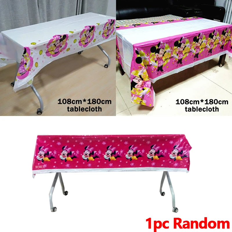 Скатерть с Микки Маусом праздничные принадлежности для детского дня рождения