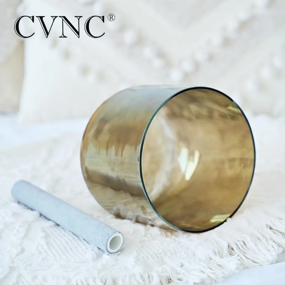 CVNC 7-дюймовая Магнитная чакра космичессветильник свет Хрустальная Поющая чаша