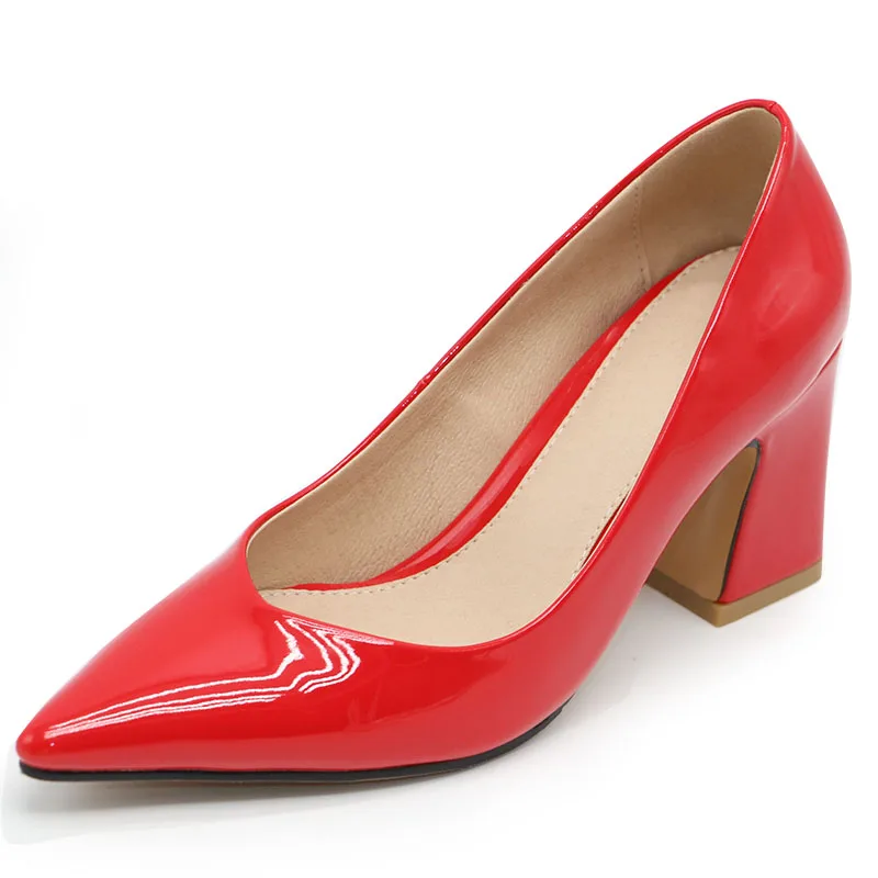 Tuyoki 7 Цвета женские туфли-лодочки с острым носком Туфли-лодочки Модная обувь на