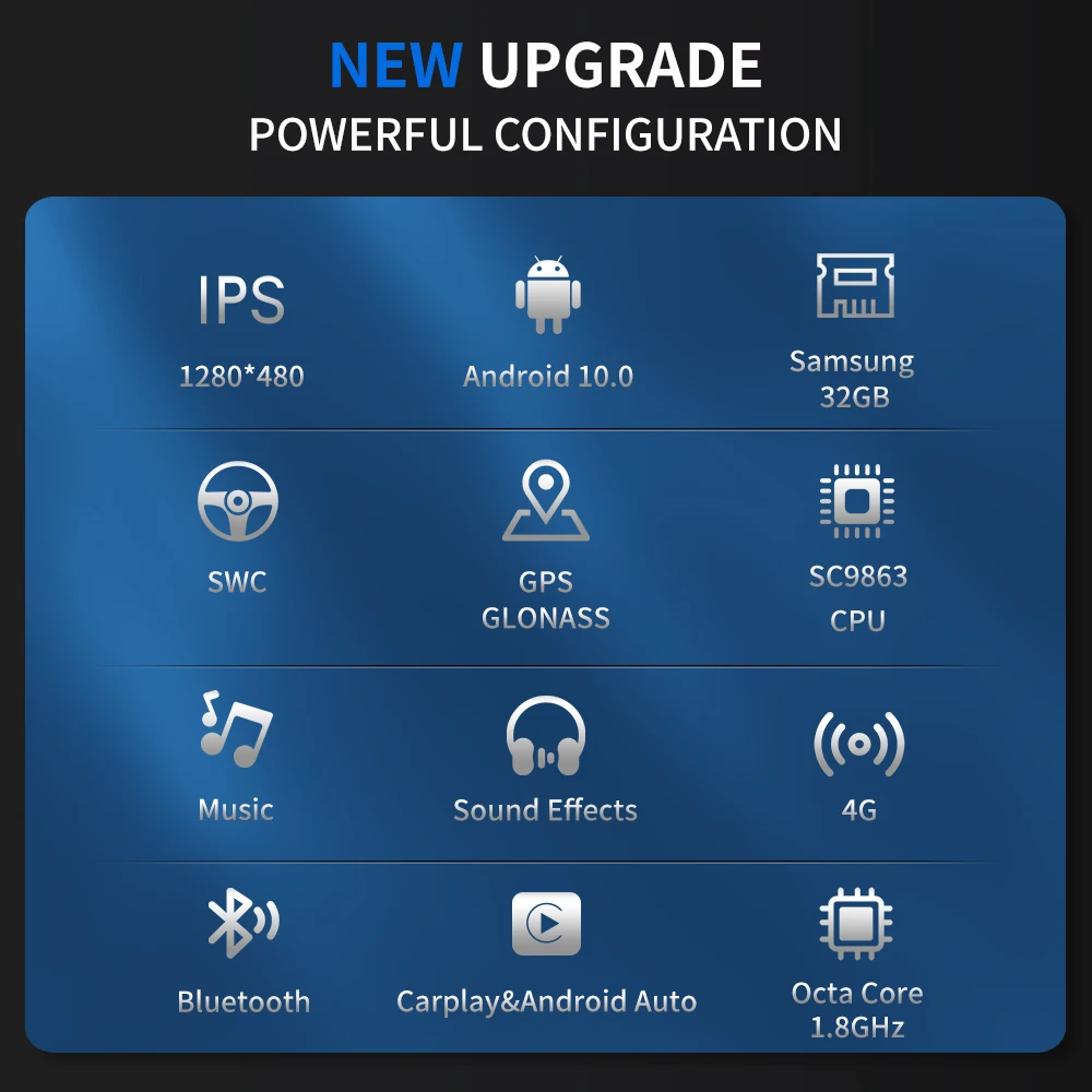 Система Android 10 Автомобильный GPS навигатор Экран для BMW E60 E61 E62 E63 E90 E91 E92 E93 WIFI 4 + 64 ГБ BT