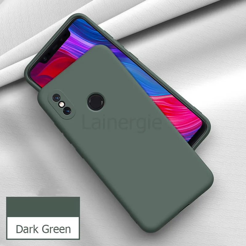 Чехол для Xiaomi Mi 8 новинка жидкий силиконовый мягкий матовый защитный чехол камеры