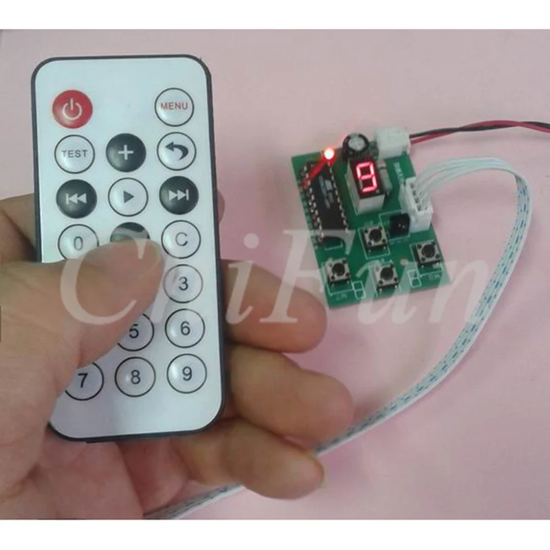 

With remote control Gear display Speed adjustable 2-phase 4-wire 6-wire stepper motor Drive control integrated board