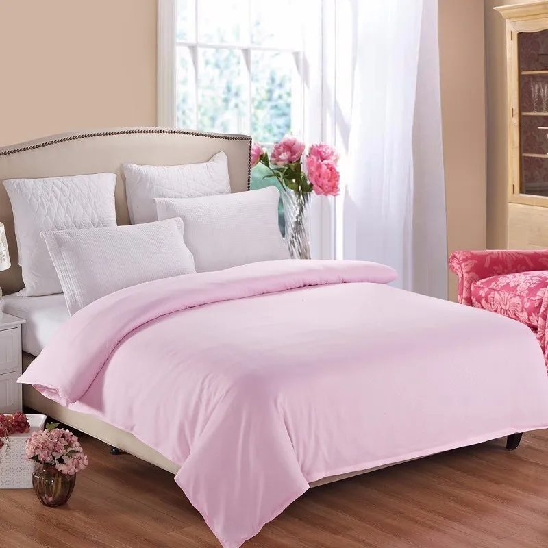 1 шт. пододеяльник светло-серый однотонный чистый цвет постельные принадлежности