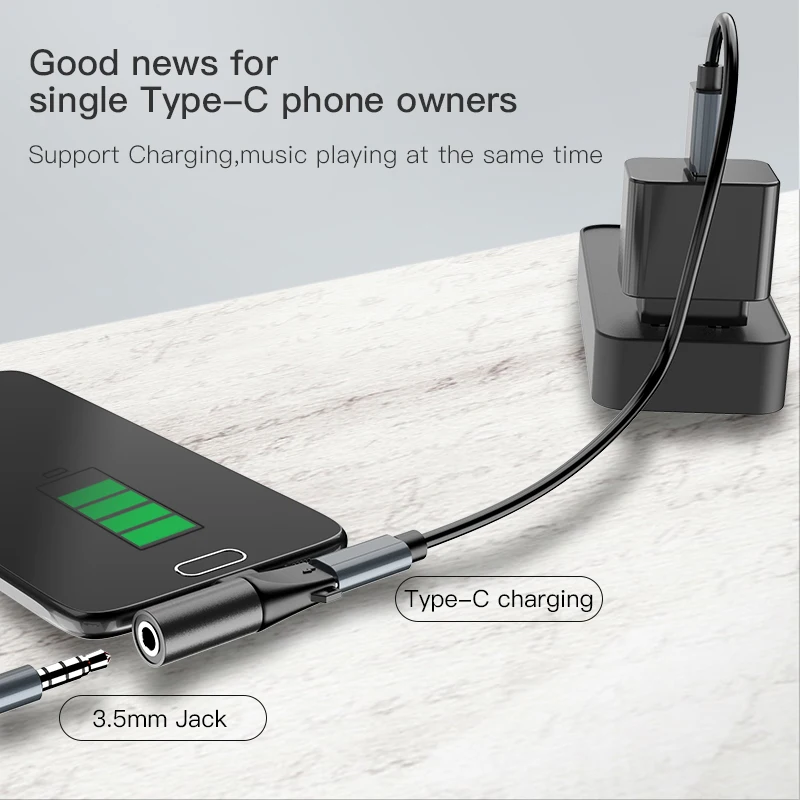 ! Телефонный адаптер ACCEZZ USB Type C для Xiaomi Mi9 Note 7 Huawei P30 3 5 мм разъем наушников Aux