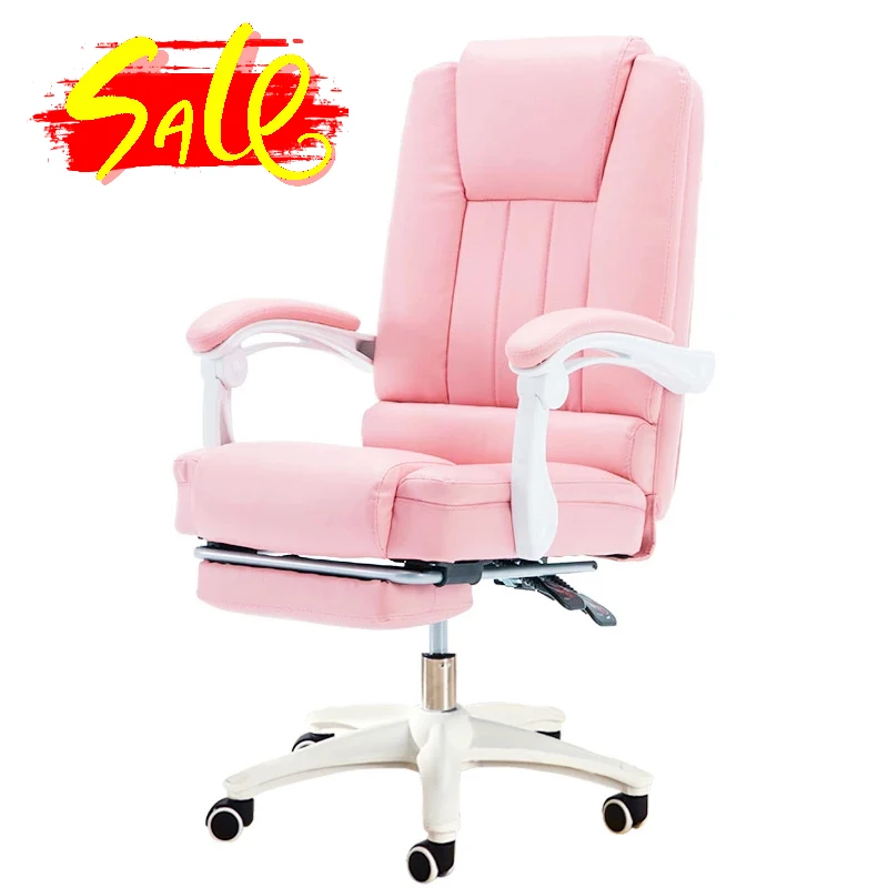 

High-quality reclining home lift swivel armchair pedal girl home adjustable reclining swivel gaming chair ergonomic office chair