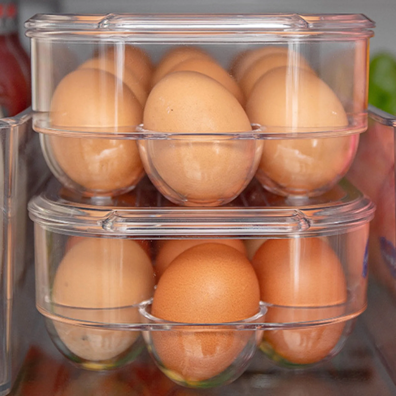 

Держатели для яиц составной органайзер для холодильника ящиков ящик Пластик контейнер для хранения холодильник с морозильной камерой держ...