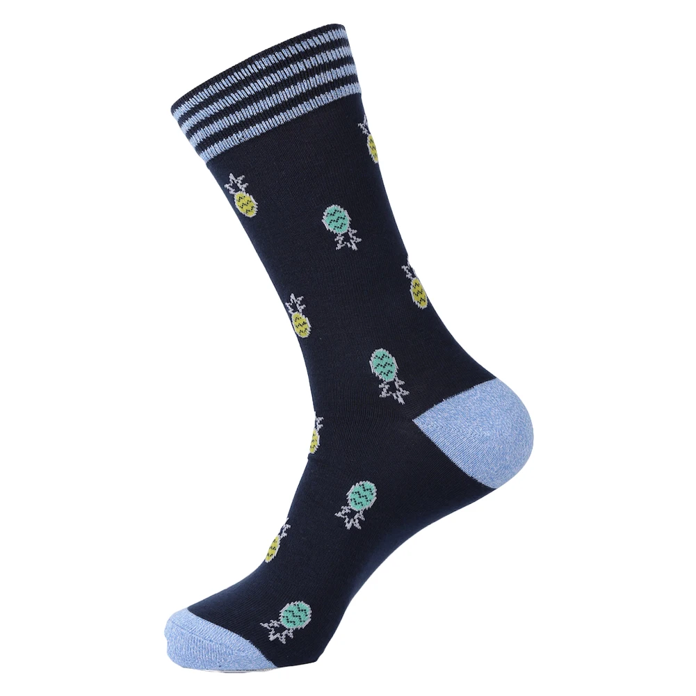 Мужские хлопковые носки YEADU яркие Веселые с рыбками в стиле динозавра