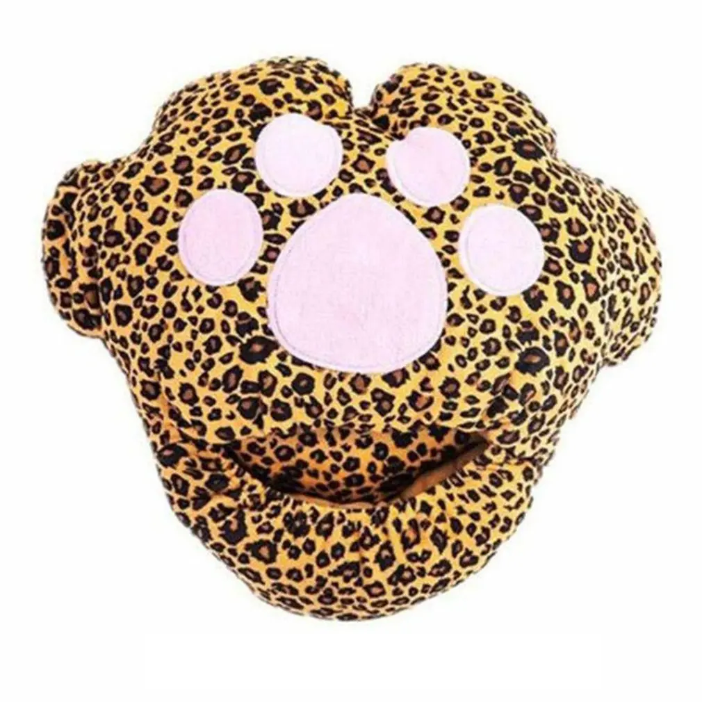 

Cartoon Plush Cat Claw Warm Foot Super Soft Hand Warmers Removable Washable USB Electric Heating Soft Cute Shoes