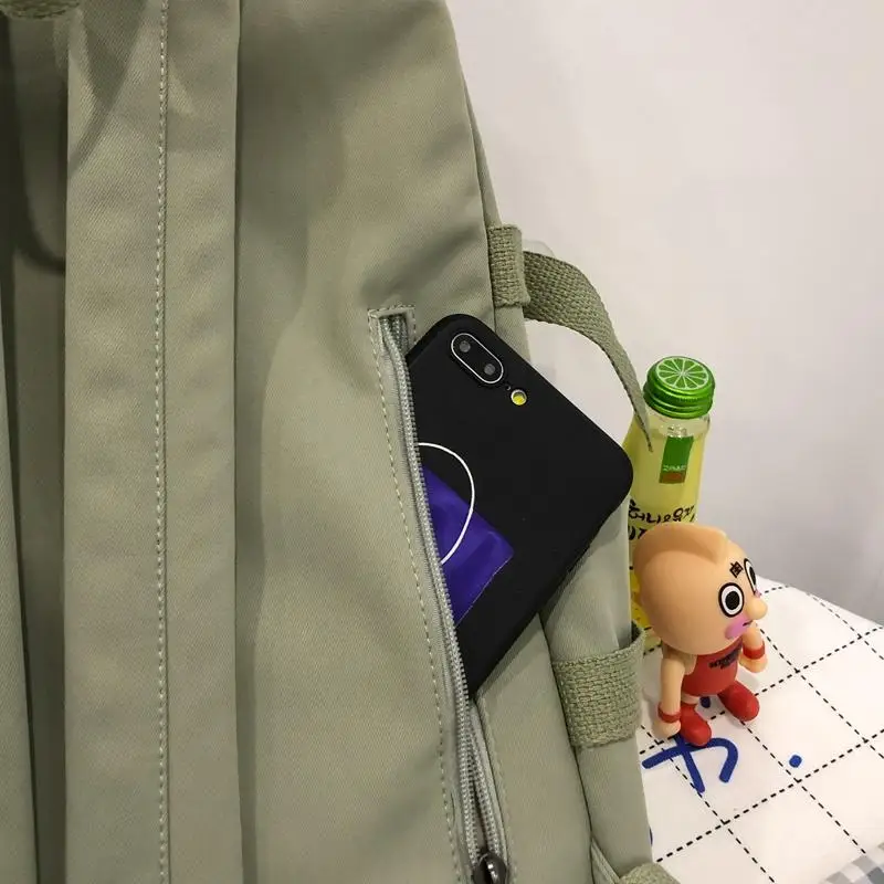 

2020 New Korean Pretty woman Large capacity Backpack Lovely girl waterproof Schoolbag Beautiful Multiple pockets Travel bag