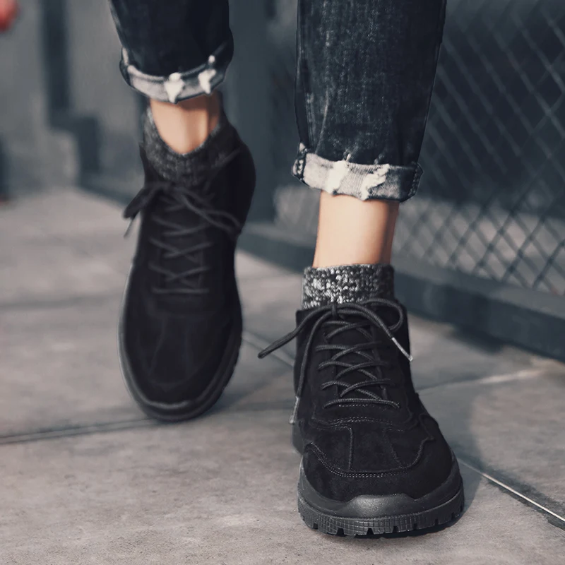 

Кроссовки мужские кожаные, Спортивная повседневная обувь на плоской подошве, Модные кеды для отдыха, 2020