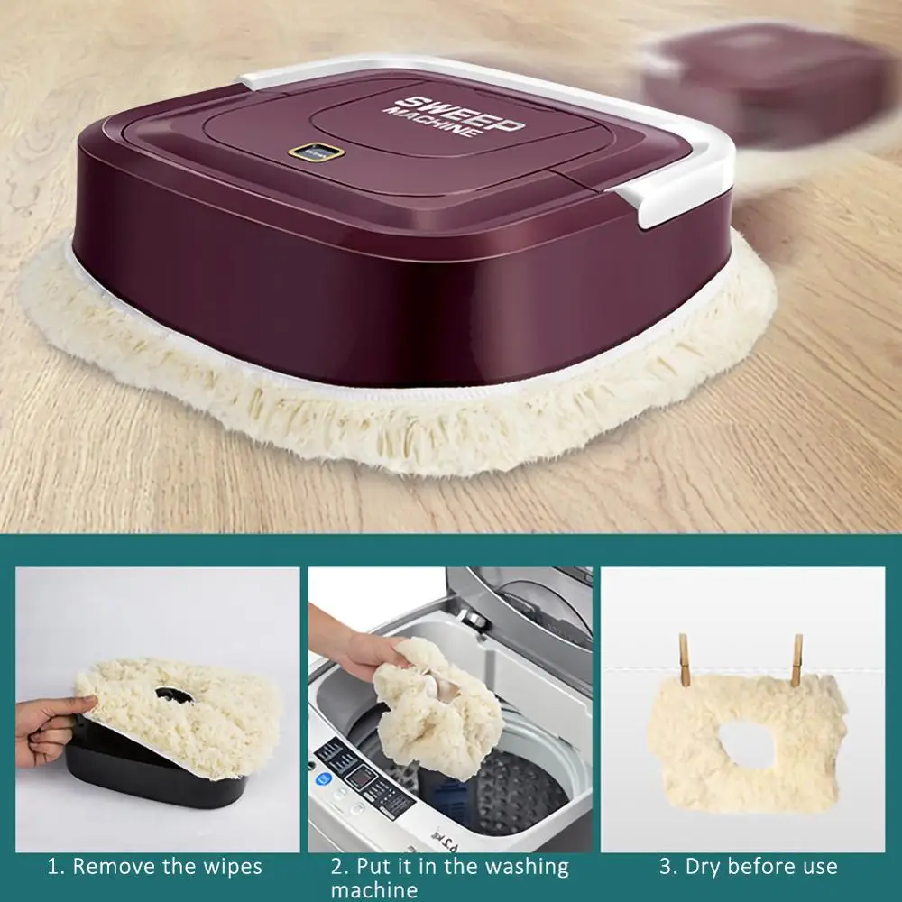 

Smart Robot Vacuum Cleaner Automatic Floor Electric Mop Machine Sweeper Rechargeable For Home Electric Hand Push Vacuum Cleaners