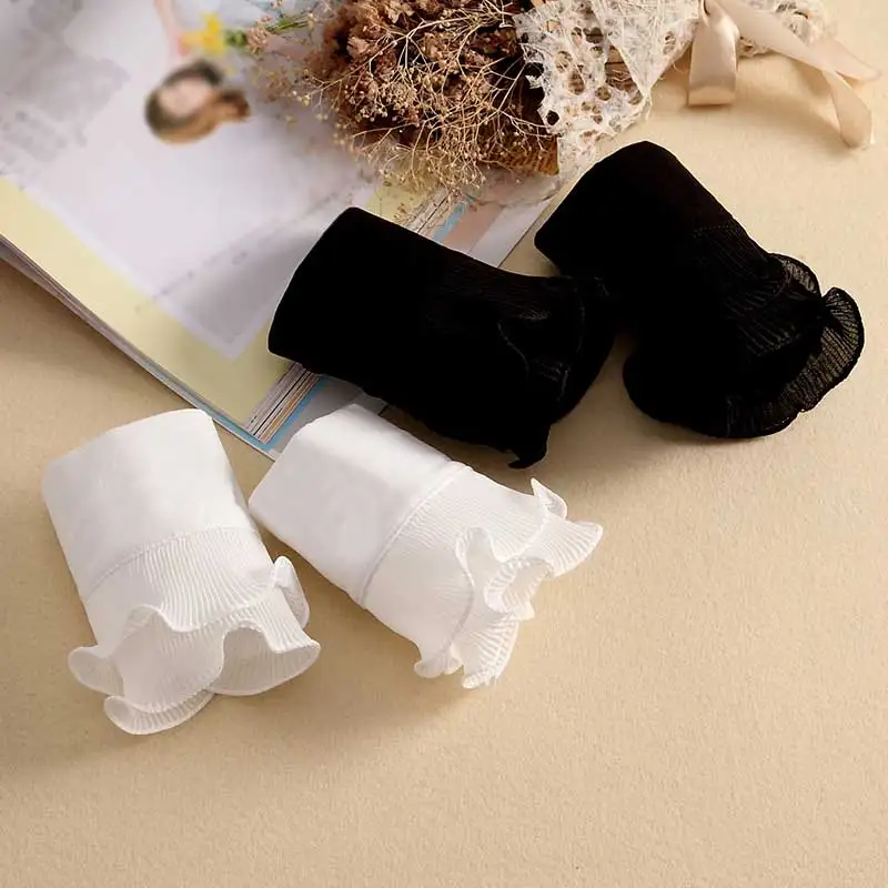 Съемные рубашки плиссированные рукава накладные манжеты Многослойные