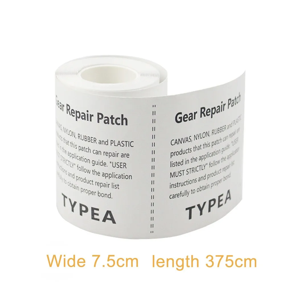 

Waterproof Clear Adhesive TPU Patch Tent Raincoat Patch Repair Tape Patch Kit Tent Canopy Strong Grip Seal Repair Adhesive
