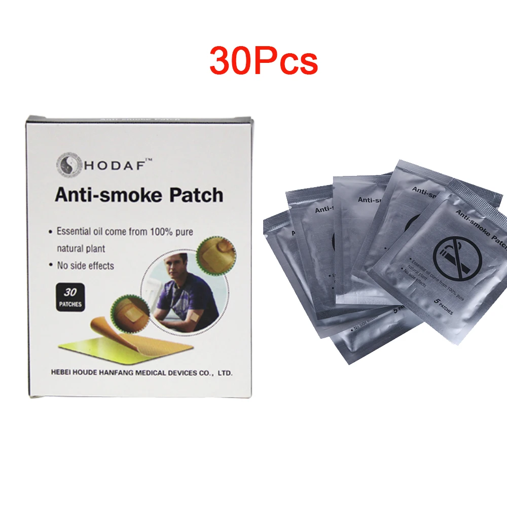 HODAF 30 шт./кор. дыма прекращение анти дым патч курить продукт для ухода за здоровьем