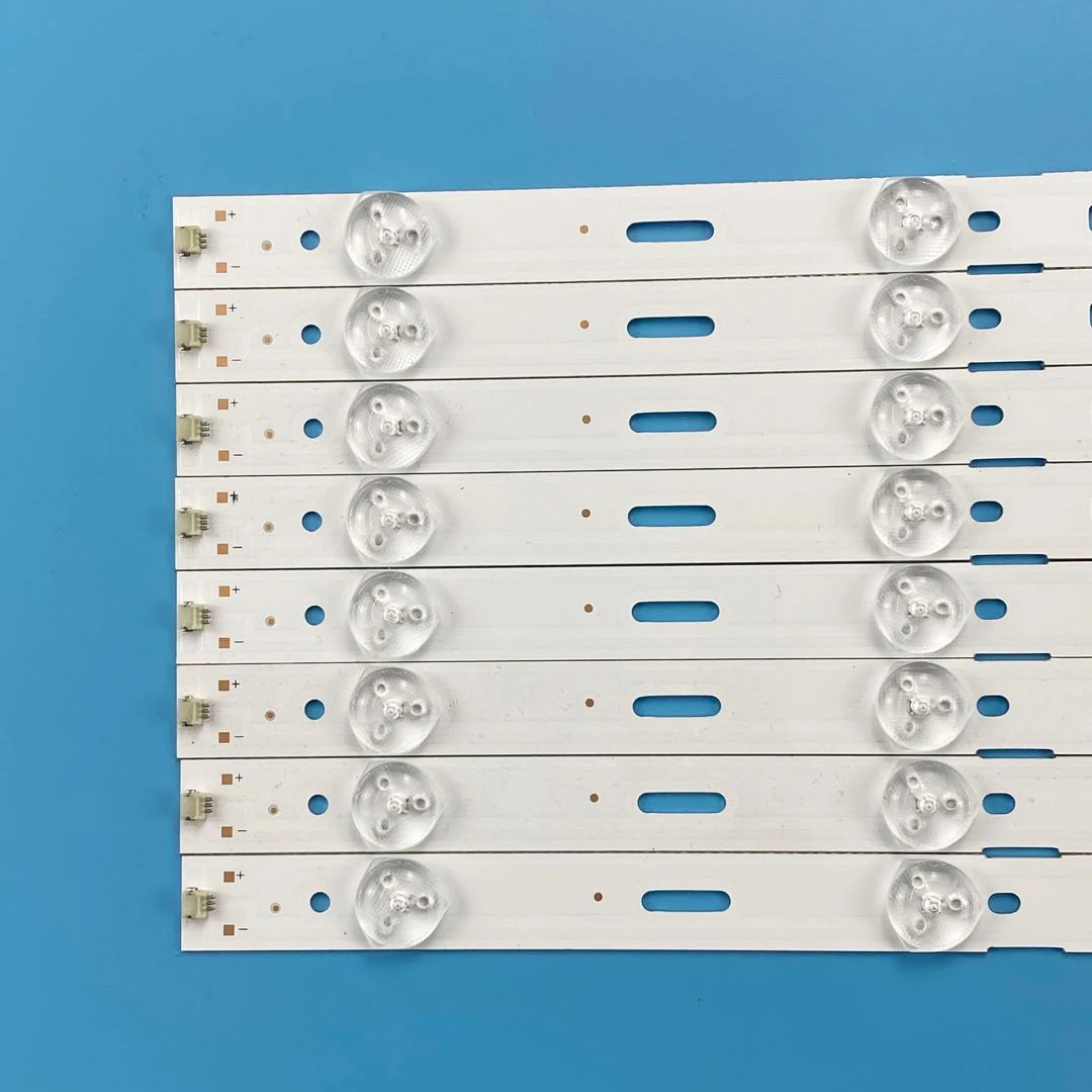 Новый комплект 8 шт. 5 светодиодов 428 мм светодиодная лента для подсветки